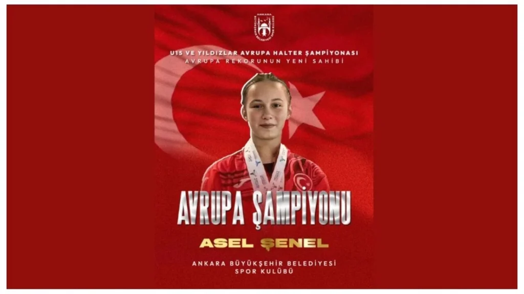 Asel Şenel Avrupa Şampiyonu Oldu, Halterde Rekor Kırdı