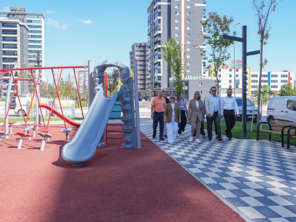 Etimesgut Belediyesi’nden Kent Lokantası ve Yeşil Alan İncelemesi
